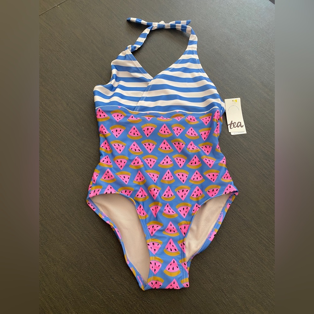 Tea Collection Halter Swimsuit // Size 12